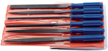 100mm Warding File Set with Handles (6 Piece)