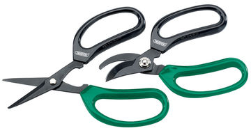 Soft Grip Garden Scissor Set (2 Piece)