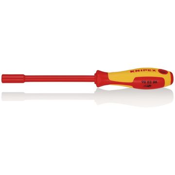 KNIPEX 98 03 06 VDE Insulated Nut Driver, 6.0 x 125mm