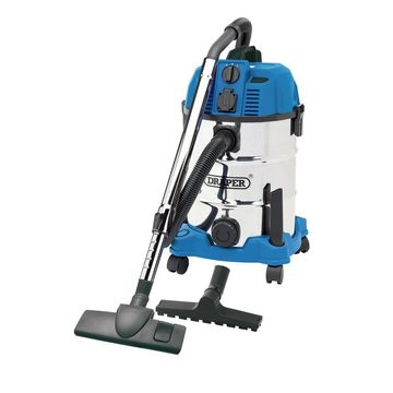 30L Wet and Dry Vacuum Cleaner with Stainless