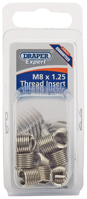 M8 x 1.25 Metric Thread Insert Refill Pack (12)