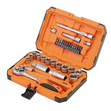 HI-TORQ® 6 Point Socket Set, 1/4