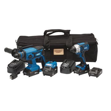 D20 20V Impact Driver and SDS+ Drill Kit