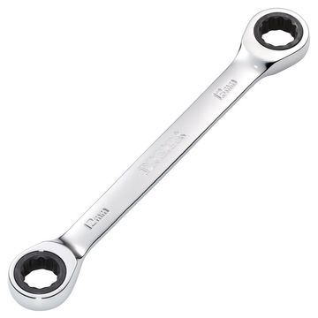 Draper HI-TORQ® Metric Double Ratchet Ring Spanner, 12 x 13mm