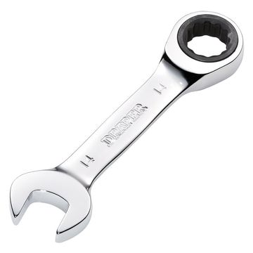 Draper HI-TORQ® Metric Stubby Ratchet Combination Spanner, 14mm