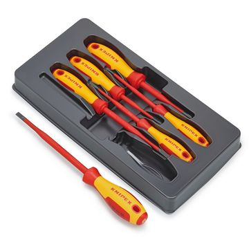 KNIPEX 00 20 12 V02 VDE Insulated Slotted/Phillips® Screwdriver Set