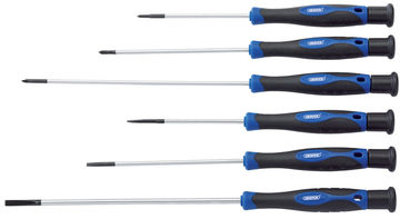 Extra Long Precision Screwdriver Set (6 Piece)