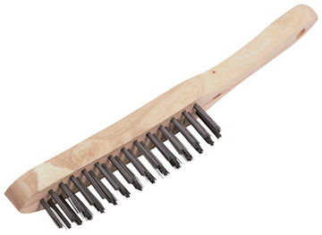 4 Row Wire Scratch Brush (290mm)