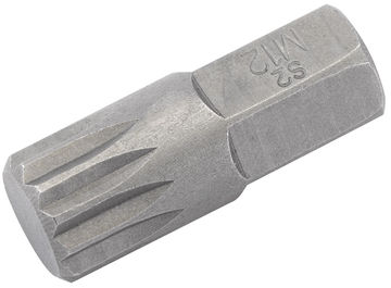 M12 x 30mm Spline 10mm Insert Bit for