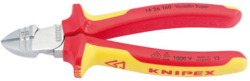 Knipex 14 26 160SB VDE Fully Insulated Diagonal