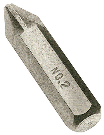 No 2 PZ Type Impact Screwdriver Bit