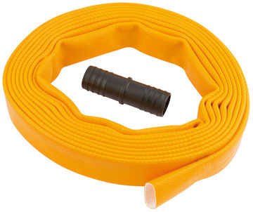 Layflat Hose, supplied with Adaptor (5M x 25mm)