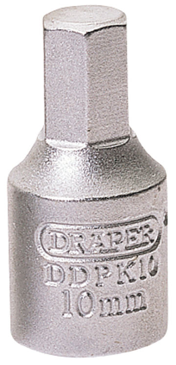 10mm Hexagon 3/8 Sq. Dr. Drain Plug Key