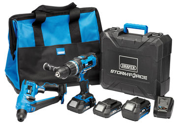 Draper Storm Force® 20V Cordless Kit (7