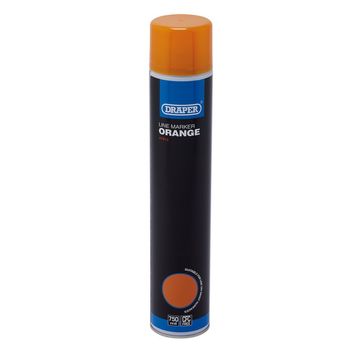 750ml Orange Line Marker Spray Paint