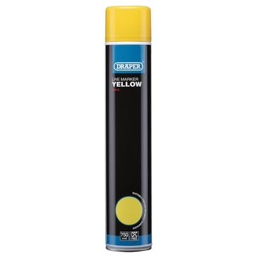 750ml Yellow Line Marker Spray Paint