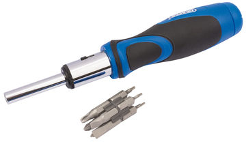 Ratchet Screwdriver and Bit Set (13 Piece)