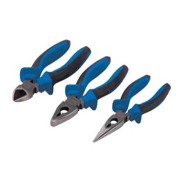 Soft Grip Pliers Set (3 Piece)