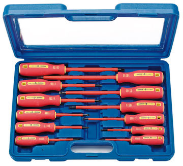 Fully Insulated Screwdriver Set (12 Piece)