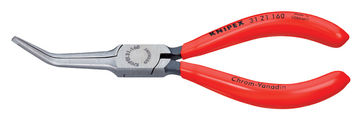 Knipex 31 21 160 SB 160mm Bent Needle Nose Pliers