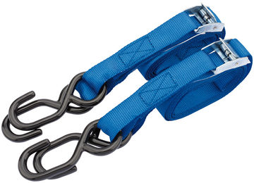 125kg Ratcheting Tie Down Strap Sets (2.5M x