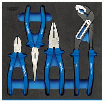 Heavy Duty Plier Set in 1/2 Drawer EVA Insert