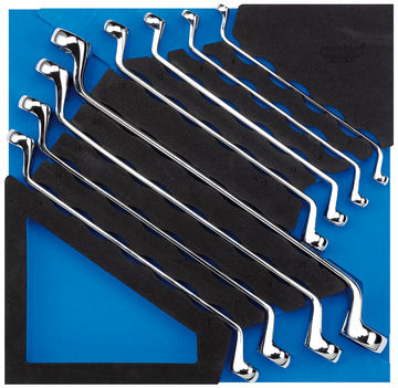 Ring Spanner Set in 1/2 Drawer EVA Insert Tray