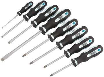 Soft Grip Screwdriver Set (8 Piece)