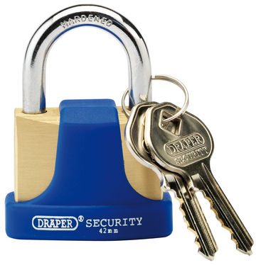 42mm Solid Brass Padlock and 2 Keys with