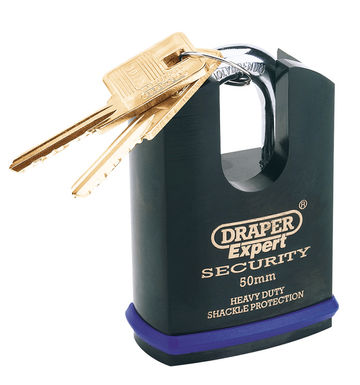 50mm Heavy Duty Padlock and 2 Keys with