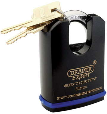 61mm Heavy Duty Padlock and 2 Keys with