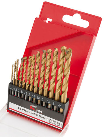 HSS Metric Twist Drill Set (13 Piece)