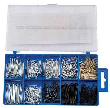 Nail and Pin Assortment (485 Piece)