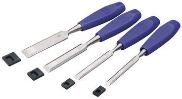 Bevel Edge Wood Chisel Set (4 Piece)