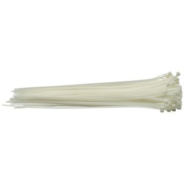 White Cable Ties (100 pieces)