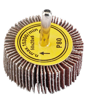 Abrasive Flap Wheel (50mm x 20mm 80 Grit)