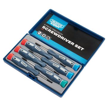 Soft Grip Precision Screwdriver Set (6 Piece)