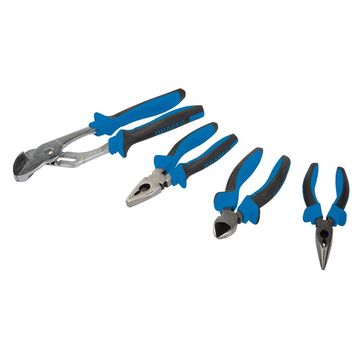 Soft Grip Pliers Set (4 Piece)