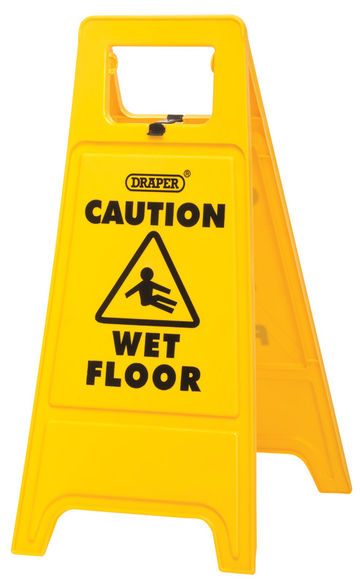 Wet Floor Warning Sign