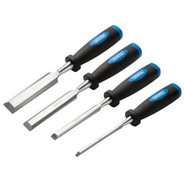 Bevel Edge Wood Chisel Set (4 Piece)