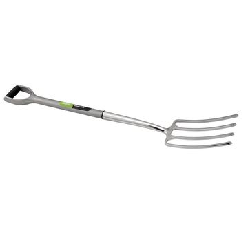 Extra Long Stainless Steel Garden Fork with