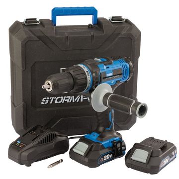 Draper Stormforce® 20V Combi Drill with 2x