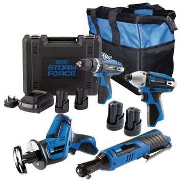 Draper Storm Force ® 10.8V DRILL 4 Pack +