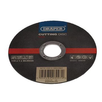 Stainless-Steel/Inox Metal Cutting Disc, 115 x 1 x 22.23mm