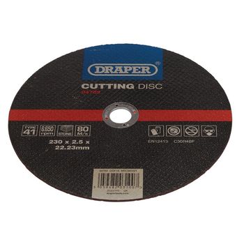 Flat Stone Cutting Disc, 230 x 2.5 x 22.23mm