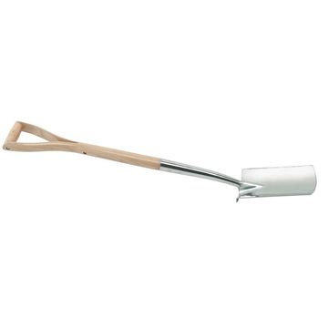 Stainless Steel Border Spade with Ash Handle