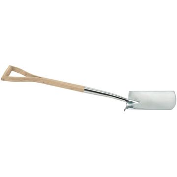 Stainless Steel Digging Spade with Ash Handle