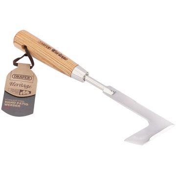 Stainless Steel Hand Patio Weeder With Ash Handle
