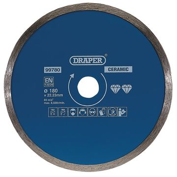 Continuous Diamond Blade (180mm)