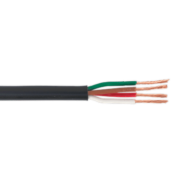 Automotive Cable Thin Wall 4 x 0.75mm² 24/0.20mm 30m Black